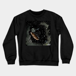 Lonely Interplanetary Traveler Crewneck Sweatshirt